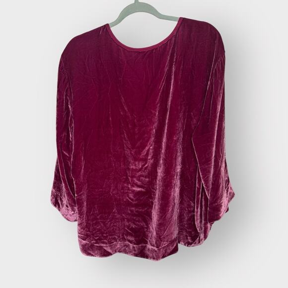 Tommy Bahama Velvet Sands 3/4 sleeve blouse - Picture 4 of 6